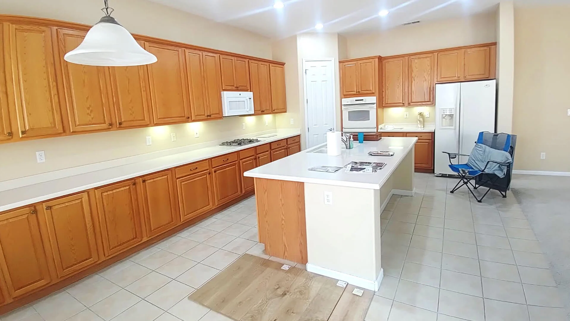 Black Kitchen Before / After