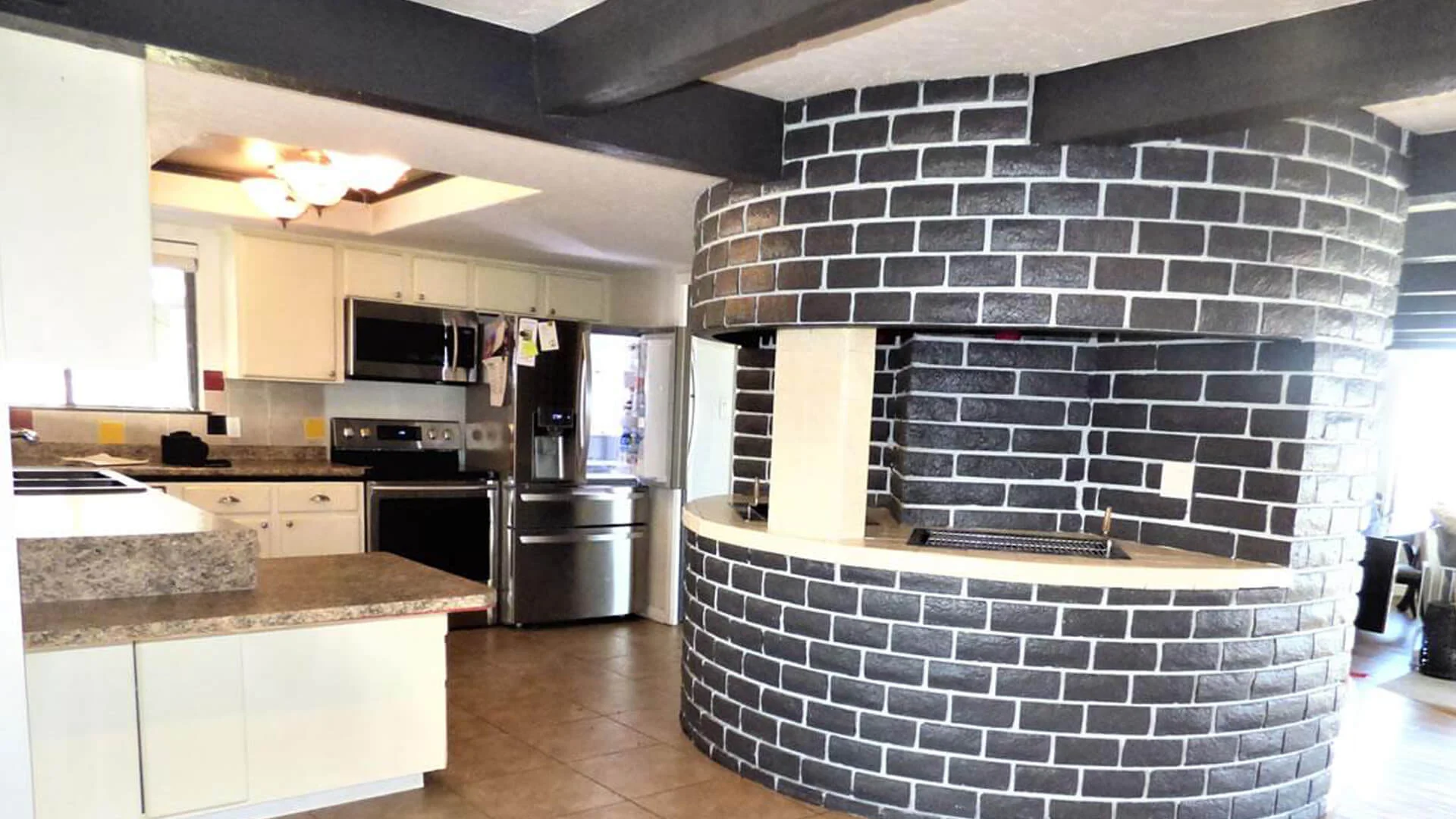 Jed & Courtney Lean Kitchen Before / After