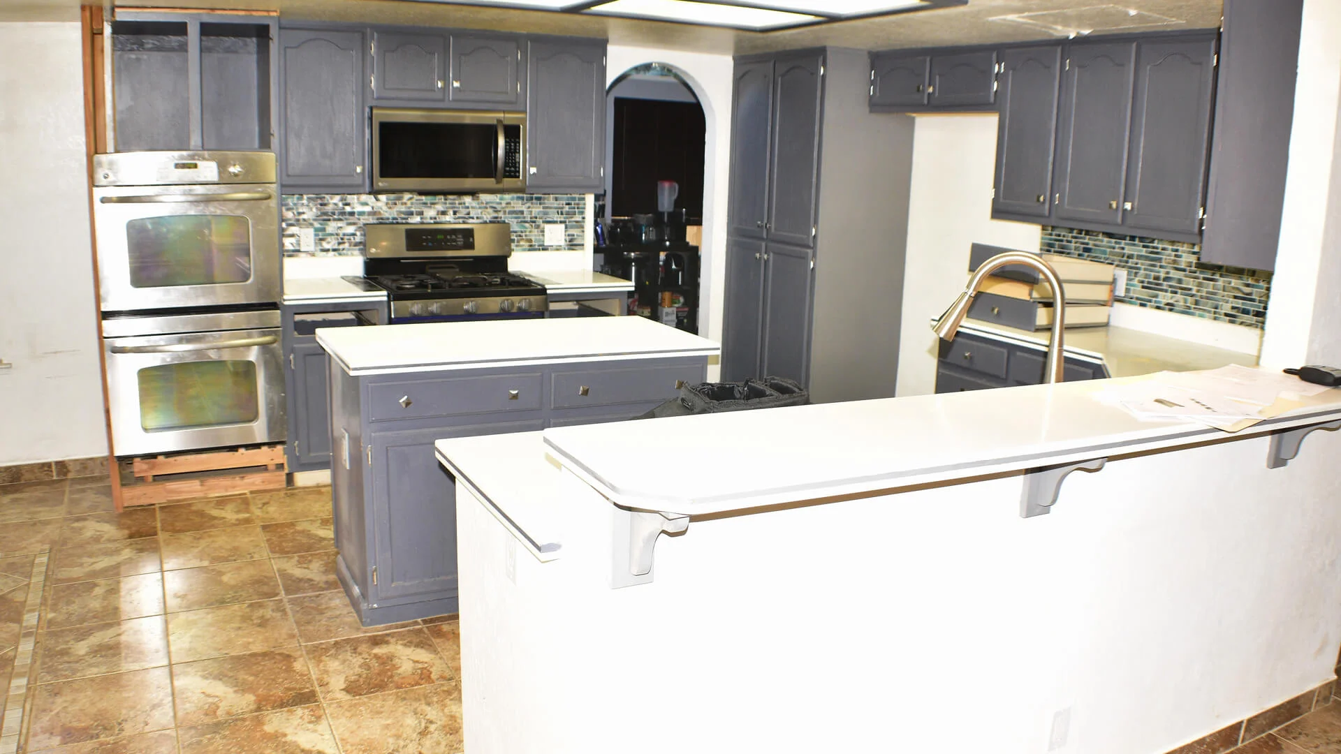 Redmond / Carlson Kitchen Bath Before / After